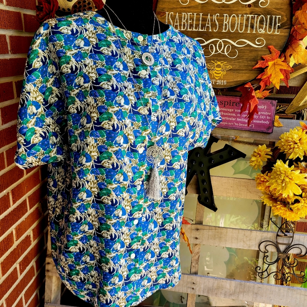 Michelle Stuart Vintage Blouse